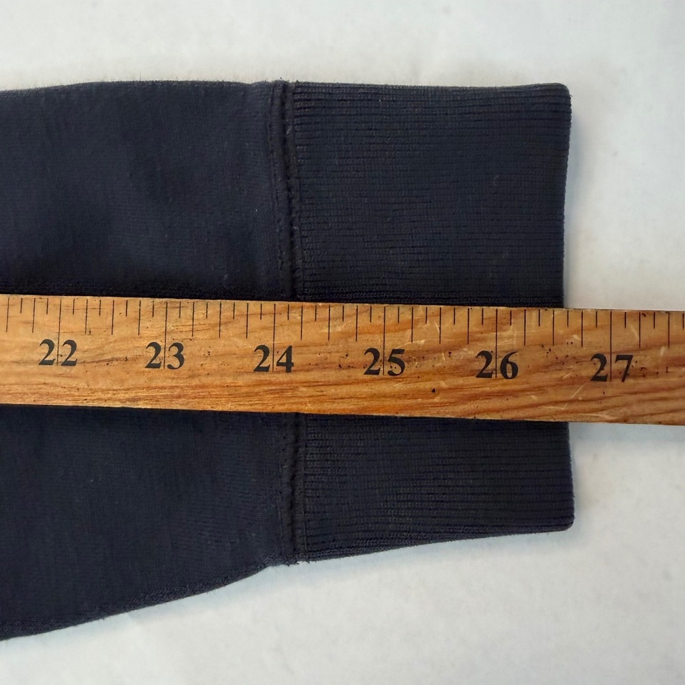 Abercrombie Fitch Mens Colorblock Hoodie A&F Logo Blue Navy‎ Size L - Picture 4 of 5